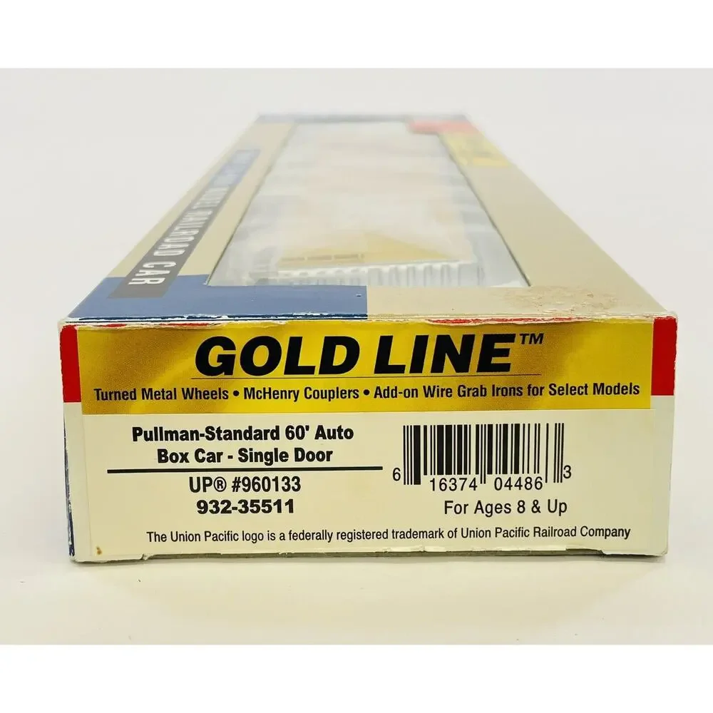 Walthers Gold Line HO Union Pacific P-S 60' Auto Box Car #960133 932-35511 LN